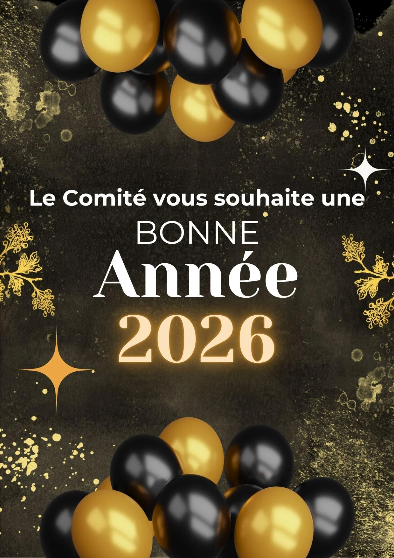 Bonne annee 2026 comite